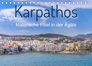 Karpathos – Malerische Insel in der Ägäis (Tischkalender 2023 DIN A5 quer) von O. Schüller und Elke Schüller,  Stefan