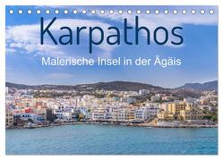 Karpathos – Malerische Insel in der Ägäis (Tischkalender 2024 DIN A5 quer), CALVENDO Monatskalender von O. Schüller und Elke Schüller,  Stefan