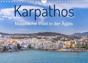 Karpathos – Malerische Insel in der Ägäis (Wandkalender 2022 DIN A4 quer) von O. Schüller und Elke Schüller,  Stefan