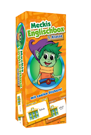 Karteikarten Meckis Englischbox 1. Klasse