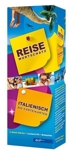 Karteikarten Reisewortschatz Italienisch