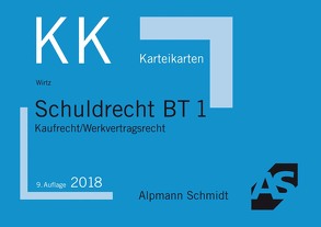 Karteikarten Schuldrecht BT 1 von Langkamp (geb. Wirtz),  Tobias