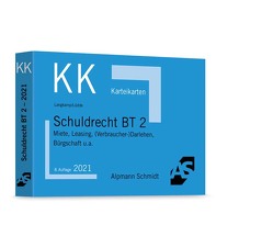 Karteikarten Schuldrecht BT 2 von Langkamp (geb. Wirtz),  Tobias, Lüdde,  Jan Stefan