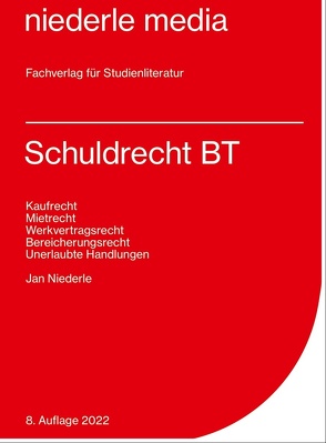 Schuldrecht BT – Karteikarten – 2023 von Niederle,  Jan