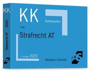 Karteikarten Strafrecht Allgemeiner Teil von Krüger,  Rolf