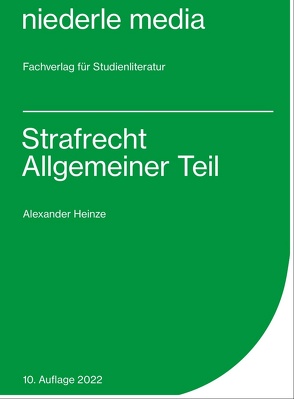 Karteikarten Strafrecht AT – 2022 von Heinze,  Alexander