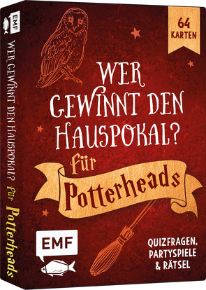 Kartenbox: Wer gewinnt den Hauspokal? Das Partyspiel für alle Potterheads