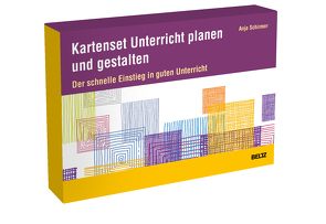 Kartenset Unterricht planen und gestalten von Schirmer,  Anja