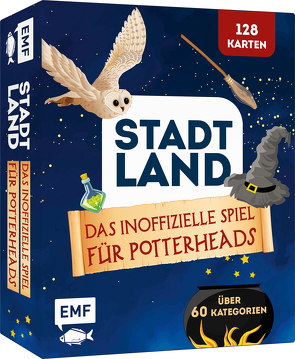 Kartenspiel: Stadt, Land, … Das inoffizielle Spiel für Potterheads mit 128 Karten