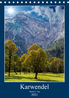 Karwendel – Hinterriss-Eng (Tischkalender 2021 DIN A5 hoch) von Eisele,  Horst