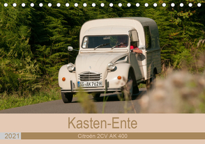 Kasten – Ente Citroën 2 CV AK 400 (Tischkalender 2021 DIN A5 quer) von Bölts,  Meike