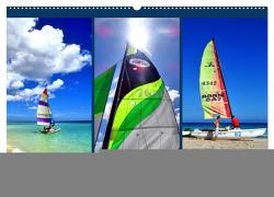 Katamarane an Traumstränden – Hobie Cats in Cuba (Wandkalender 2024 DIN A2 quer), CALVENDO Monatskalender von von Loewis of Menar,  Henning