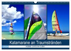 Katamarane an Traumstränden – Hobie Cats in Cuba (Wandkalender 2024 DIN A3 quer), CALVENDO Monatskalender von von Loewis of Menar,  Henning