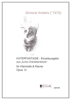 Katerfantasie Opus 12 von Anders,  Simone