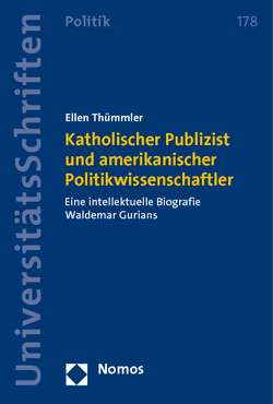 Katholischer Publizist und amerikanischer Politikwissenschaftler von Thümmler,  Ellen