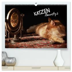 KATZEN Beautys (hochwertiger Premium Wandkalender 2024 DIN A2 quer), Kunstdruck in Hochglanz von Gross,  Viktor