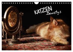 KATZEN Beautys (Wandkalender 2024 DIN A4 quer), CALVENDO Monatskalender von Gross,  Viktor