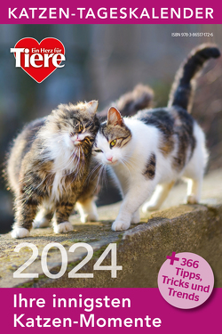 Katzen Tageskalender 2024