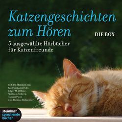 Katzengeschichten zum Hören – Die Box von Bachstein,  Julia, Böhlke,  Edgar M., Exinger,  Peter, Fuld,  Werner, Hollaender,  Thomas, Landgrebe,  Gudrun, Piper,  Tommi, Schacht,  Andrea, Siebeck,  Wolfram