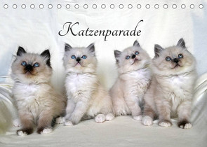 Katzenparade (Tischkalender 2022 DIN A5 quer) von Chrystal,  Jennifer