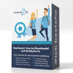 Kaufmann/-frau im Einzelhandel und Verkäufer/in – All-in-One Box für die komplette Ausbildung