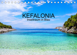 Kefalonia, Inseltraum in Blau (Tischkalender 2023 DIN A5 quer) von Horak-Auer,  Elisabeth