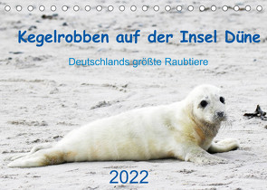 Kegelrobben auf der Insel Düne (Tischkalender 2022 DIN A5 quer) von Wilhelm,  N.