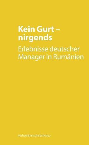 Kein Gurt – nirgends von Brenscheidt,  Michael