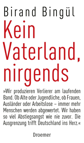 Kein Vaterland, nirgends von Bingül,  Birand