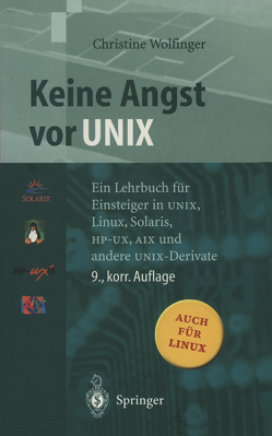 Keine Angst vor UNIX von Wolfinger,  Christine