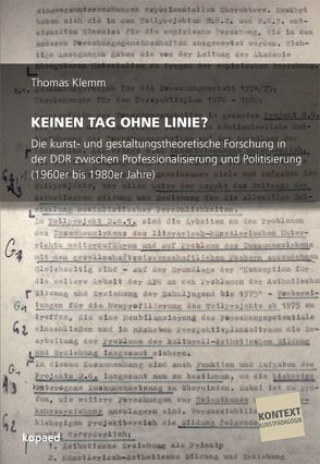 Keinen Tag ohne Linie? von Klemm,  Thomas