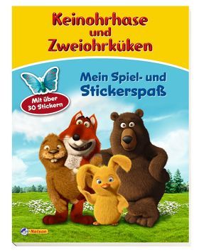 Keinohrhase und Zweiohrküken: Mein Spiel- und Stickerspaß