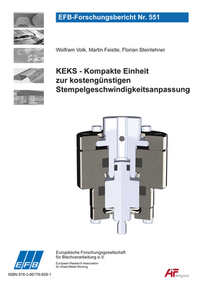 KEKS – Kompakte Einheit zur kostengünstigen Stempelgeschwindigkeitsanpassung von Feistle,  Martin, Steinlehner,  Florian, Volk,  Wolfram