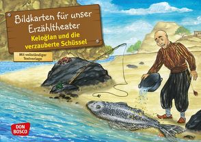 Keloglan und die verzauberte Schüssel. Nach einem Märchen aus der Türkei. Kamishibai Bildkartenset von Grünwald,  Karina