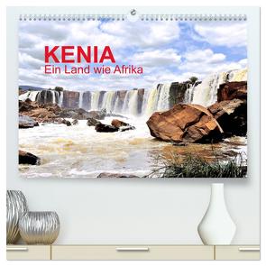 Kenia – Ein Land wie Afrika (hochwertiger Premium Wandkalender 2024 DIN A2 quer), Kunstdruck in Hochglanz von Feuerer,  Jürgen