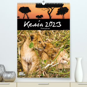 Kenia – Terminplaner (Premium, hochwertiger DIN A2 Wandkalender 2023, Kunstdruck in Hochglanz) von Bieg,  Sabine