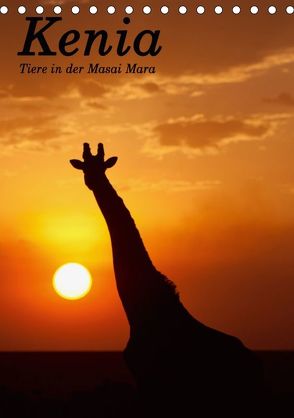 Kenia, Tiere in der Masai Mara (Tischkalender 2018 DIN A5 hoch) von Schmäing,  Werner