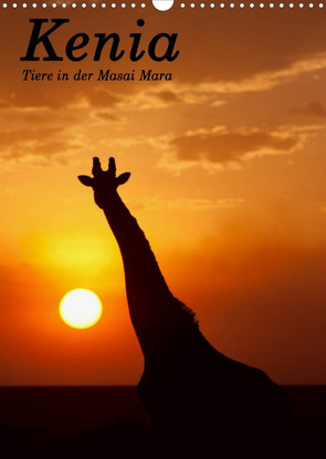 Kenia, Tiere in der Masai Mara (Wandkalender 2022 DIN A3 hoch) von Schmäing,  Werner