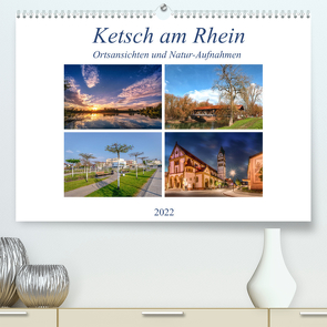 Ketsch am Rhein, Ortsansichten und Natur-Aufnahmen (Premium, hochwertiger DIN A2 Wandkalender 2022, Kunstdruck in Hochglanz) von Assfalg Photographie,  Thorsten