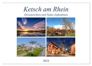 Ketsch am Rhein, Ortsansichten und Natur-Aufnahmen (Wandkalender 2024 DIN A2 quer), CALVENDO Monatskalender von Assfalg Photographie,  Thorsten