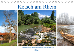 Ketsch am Rhein (Tischkalender 2021 DIN A5 quer) von Assfalg,  Thorsten