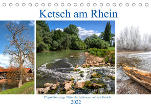 Ketsch am Rhein (Tischkalender 2022 DIN A5 quer) von Assfalg,  Thorsten