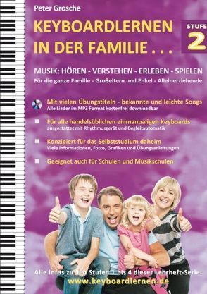 Keyboardlernen in der Familie (Stufe 2) von Grosche,  Peter