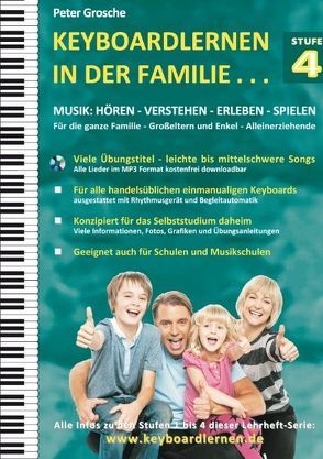 Keyboardlernen in der Familie (Stufe 4) von Grosche,  Peter