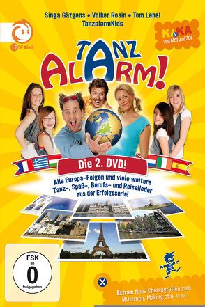 KI.KA Tanzalarm! – die 2. DVD! von Gätgens,  Singa, Lehel,  Tom, Rosin,  Volker, Tanzalarmkids