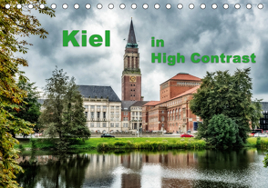 Kiel in High Contrast (Tischkalender 2021 DIN A5 quer) von Prüfert,  Michael-Kurt