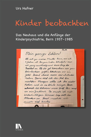 Kinder beobachten von Hafner,  Urs