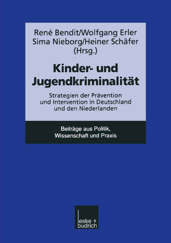 Kinder- und Jugendkriminalität von Erler,  Wolfgang, Nieborg,  Sima, Schaefer,  Heiner