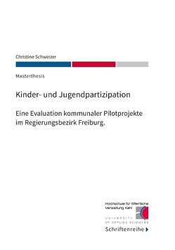 Kinder- und Jugendpartizipation von Schweizer,  Christine