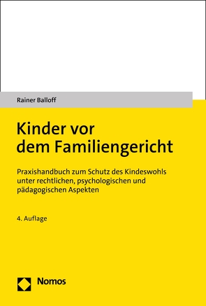 Kinder vor dem Familiengericht von Balloff,  Rainer